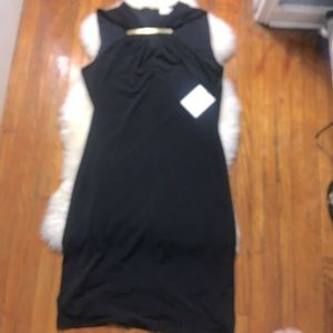 Black Klein dress